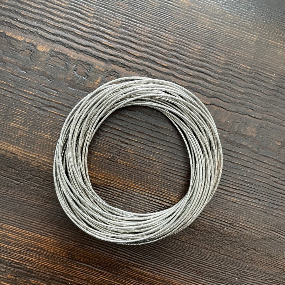 Interlocking Silver bangles bracelet